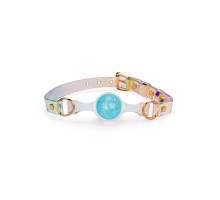 Кляп Liebe Seele Crystal Ball Gag - Blue (Small Ball)