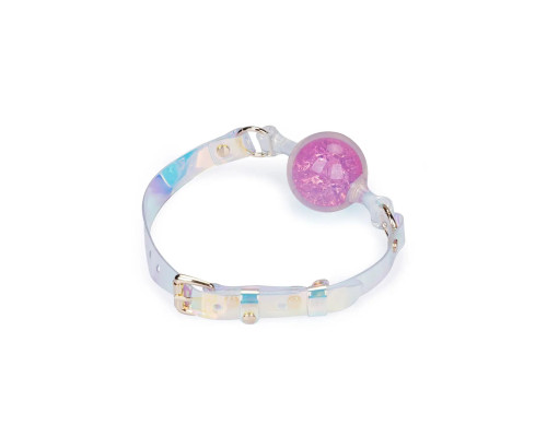 Кляп Liebe Seele Crystal Ball Gag - Pink (Small Ball)