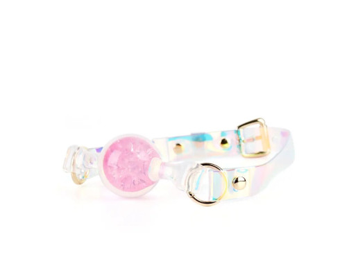 Кляп Liebe Seele Crystal Ball Gag - Pink (Large Ball)