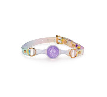 Кляп Liebe Seele Crystal Ball Gag - Purple (Small Ball)