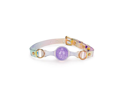 Кляп Liebe Seele Crystal Ball Gag - Purple (Small Ball)