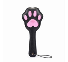 Паддл у вигляді кошачої лапки Liebe Seele Round Paddle Black/Pink