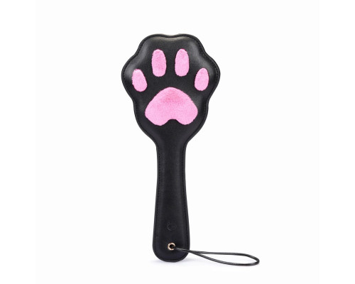 Паддл у вигляді кошачої лапки Liebe Seele Round Paddle Black/Pink