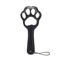 Паддл у вигляді кошачої лапки Liebe Seele Round Paddle Black/White