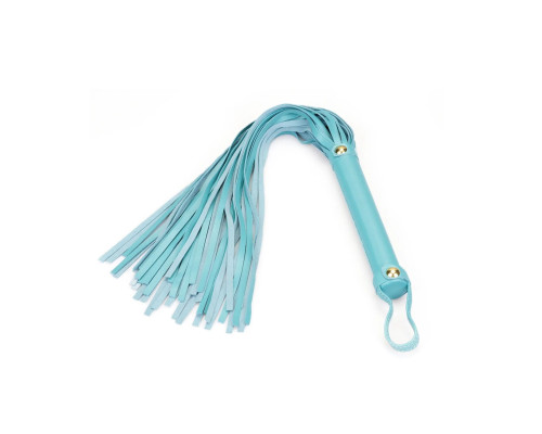 Флогер Liebe Seele Blue Lamb leather Flogger with Velvet Lining