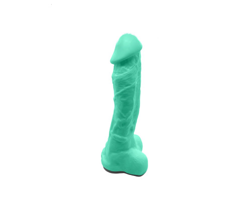 Мило у формі пеніса Чистий Кайф Turquoise size XL, крафтове мило-член, натуральне