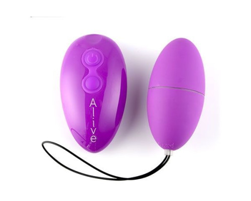 Віброяйце Alive Magic Egg 2.0 Black з пультом ДК, на батарейках