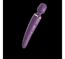 Вібромасажер Satisfyer Wand-er Woman (Purple/Gold) водонепроникний, потужний, розмір XXL