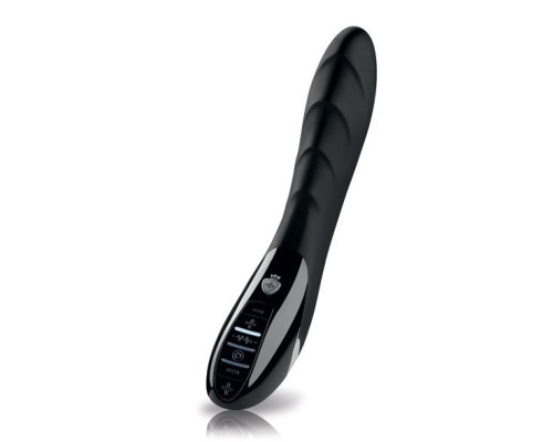 Вібратор з електростимуляцією Mystim Sizzling Simon eStim Black, міостимулятор