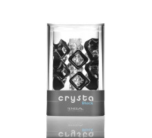 Мастурбатор Tenga Crysta Block, унікальний рельєф, стимулювальні щільні блоки, прозорий матеріал