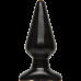 Анальна пробка Doc Johnson Smooth Classic Large - Black, макс. діаметр 5,7 см