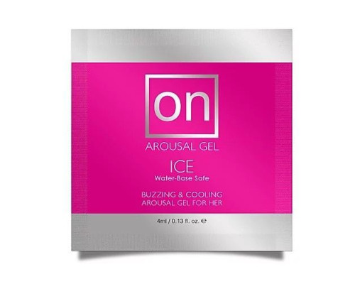 Пробник збуджувального гелю Sensuva - ON for Her Arousal Gel Ice (4 мл)