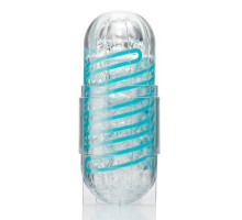 Мастурбатор Tenga Spinner 01 Tetra з пружною стимулювальною спіраллю всередині, ніжна спіраль