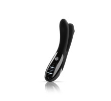 Вібратор подвійний з електростимуляцією Mystim Tingling Aparte eStim Black, міостимулятор