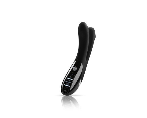 Вібратор подвійний з електростимуляцією Mystim Tingling Aparte eStim Black, міостимулятор