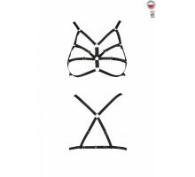 Бюстгальтер-стрепи Passion Exclusive ARMANDA BRA S/M, black