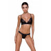 Комплект білизни Passion Exclusive GLAMISS SET S/M, black