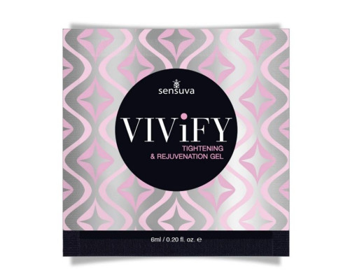 Пробник звужувального гелю Sensuva - Vivify Tightening & Rejuvenation (6 мл)