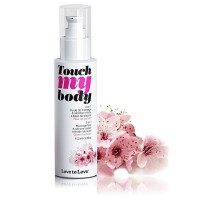Масажний гель і змазка 2в1 Love To Love TOUCH MY BODY Cherry Blossom (100 мл) зволожувальний