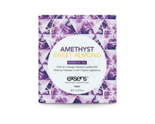 Пробник масажної олії EXSENS Amethyst Sweet Almond 3мл