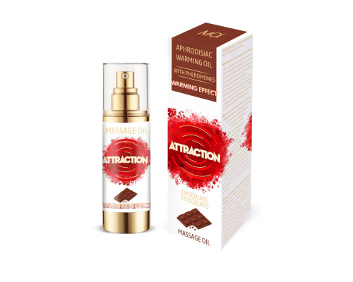 Разогревающее массажное масло с феромонами MAI PHEROMON MASSAGE OIL - CHOCOLATE (30 мл)