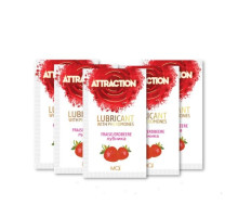 Пробник лубриканта с феромонами MAI ATTRACTION LUBS STRAWBERRY (10 мл)