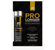 Пролонгувальний спрей JO Prolonger Spray with Lidocaine (60 мл), не містить мінеральних масел