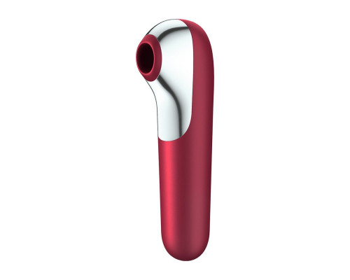 Смарт-вібратор та вакуумний стимулятор 2в1 Satisfyer Dual Love Pink