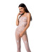 Ажурний бодістокінг з інтимними вирізами Passion BS076 white
