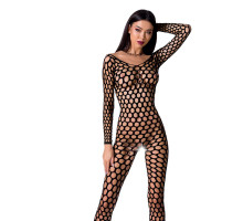 Бодістокінг з крупною сіткою Passion BS077 black