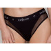 Трусики з прозорою вставкою Passion PS002 PANTIES XL, black