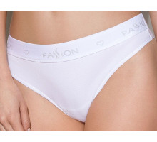 Трусики-бразиліана з бавовни Passion PS005 PANTIES M, white