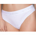 Трусики-бразиліана з бавовни Passion PS005 PANTIES S, white