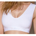 Спортивний топ з еластичної бавовни Passion PS005 TOP L, white