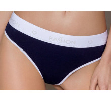 Спортивні трусики-стрінги Passion PS007 PANTIES M, navy blue