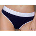 Спортивні трусики-стрінги Passion PS007 PANTIES XL, navy blue