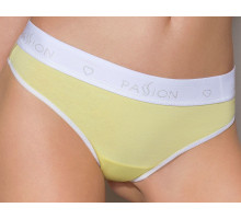 Спортивні трусики-стрінги Passion PS007 PANTIES L, yellow