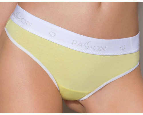 Спортивні трусики-стрінги Passion PS007 PANTIES S, yellow