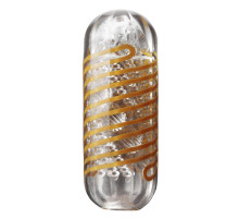 Мастурбатор Tenga Spinner 05 Beads з пружною стимулювальною спіраллю всередині