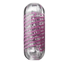 Мастурбатор Tenga Spinner 06 Brick з пружною стимулювальною спіраллю всередині