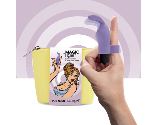 Вібратор на палець FeelzToys Magic Finger Vibrator Purple