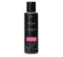 Масажна олія Sensuva — Me&You Pink Grapefruit & Vanilla Bean (125 мл) з феромонами
