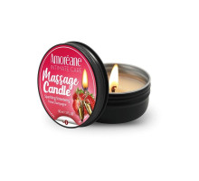 Масажна свічка "Полуниця в шампанському" Amoreane Sparkling Strawberry (30 мл)