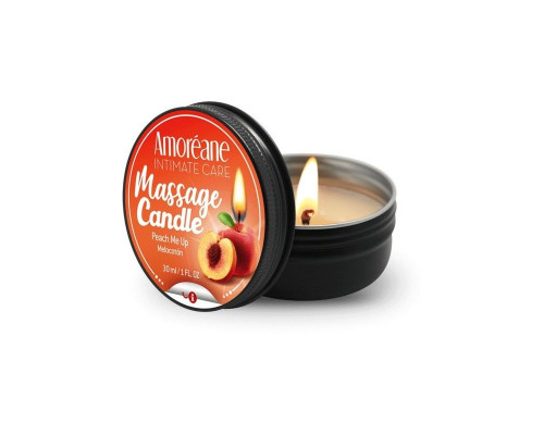 Масажна свічка "Спокусливий персик" Amoreane Peach Me Up (30 мл)