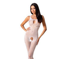 Бодістокінг з доступом до інтимних місць Passion BS078 white