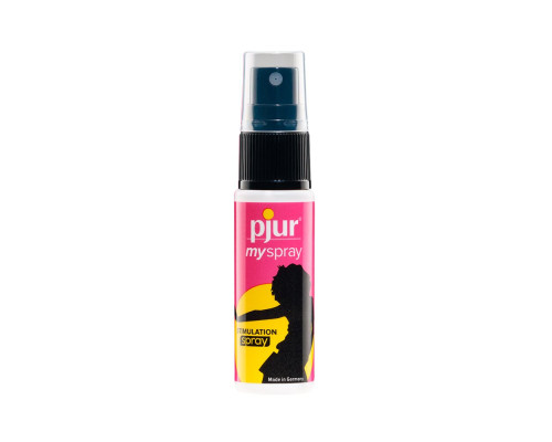 Збуджувальний спрей для жінок pjur myspray 20 мл, з екстрактом алое, ефект поколювання