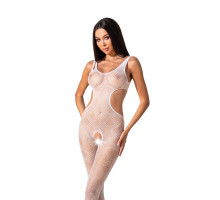 Еротичний бодістокінг з малюнком Passion BS085 white