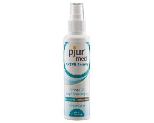 Зволожувальний спрей після гоління pjur med After Shave Spray 100 мл, без спирту, з вітаміном B5 та алое