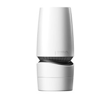 Мастурбатор Tenga - Aero Masturbator Silver, інноваційна технологія всмоктування