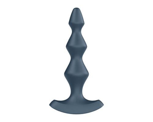 Анальний стимулятор-намистини з двома моторами Satisfyer Lolli-Plug 1 Dark teal
